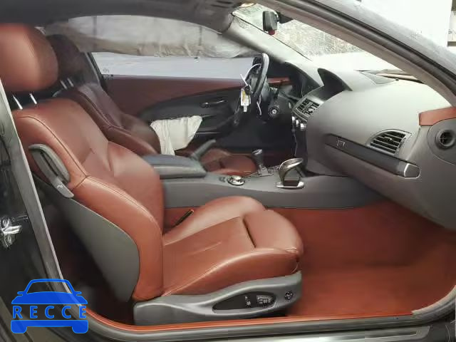 2005 BMW 645 CI AUT WBAEH73435B216102 зображення 4