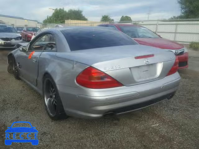 2005 MERCEDES-BENZ SL 500 WDBSK75F65F096325 image 2