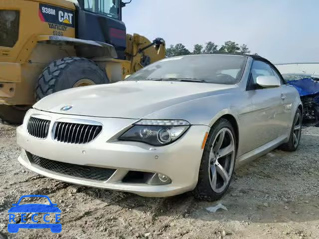 2008 BMW 650 I WBAEB53528CX60782 image 1
