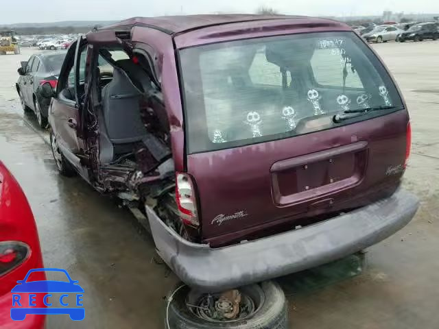 1999 PLYMOUTH VOYAGER SE 2P4GP45G6XR389813 image 2