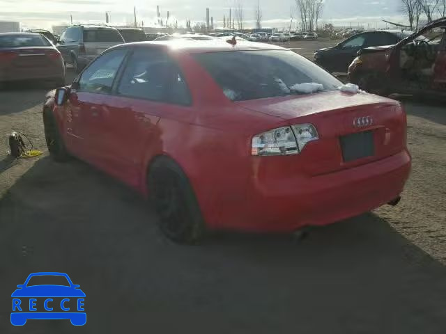 2007 AUDI A4 S-LINE WAUEH78E17A090946 image 2