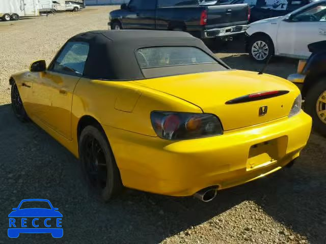 2008 HONDA S2000 JHMAP21468S001195 image 2