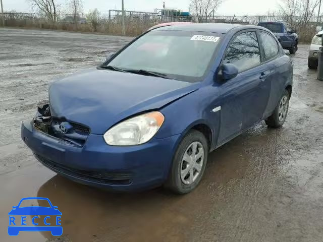 2007 HYUNDAI ACCENT BAS KMHCN35C37U031227 image 1