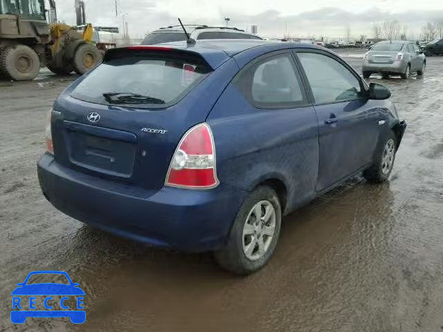 2007 HYUNDAI ACCENT BAS KMHCN35C37U031227 image 3