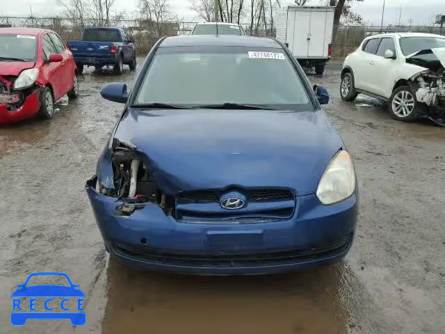 2007 HYUNDAI ACCENT BAS KMHCN35C37U031227 image 8