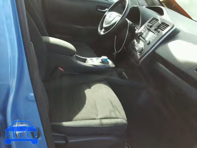 2014 NISSAN LEAF S 1N4AZ0CP5EC336743 зображення 4