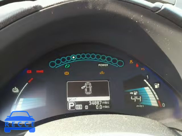 2014 NISSAN LEAF S 1N4AZ0CP5EC336743 зображення 7