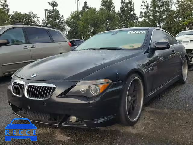 2005 BMW 645 CI AUT WBAEH73445B192585 зображення 1