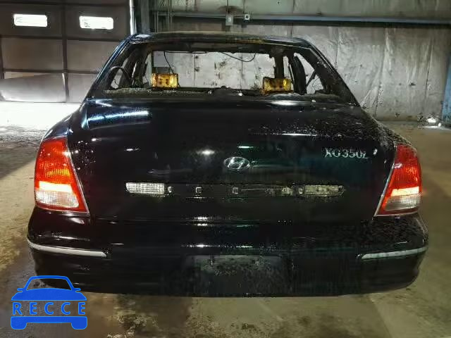 2002 HYUNDAI XG 350 KMHFU45E02A198369 image 9