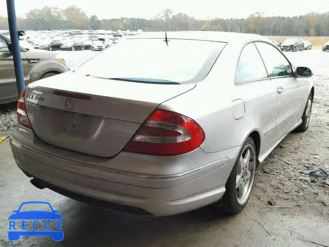 2004 MERCEDES-BENZ CLK 500 WDBTJ75J64F099560 зображення 3