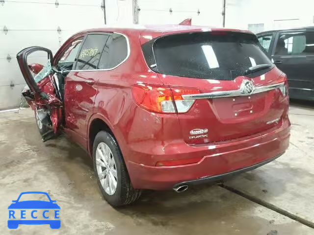 2017 BUICK ENVISION E LRBFXDSAXHD116067 image 2