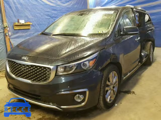 2016 KIA SEDONA SXL KNDME5C18G6144147 image 1