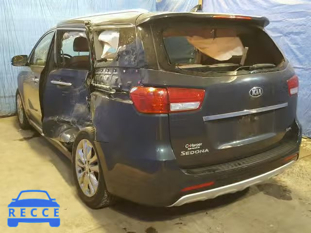 2016 KIA SEDONA SXL KNDME5C18G6144147 image 2