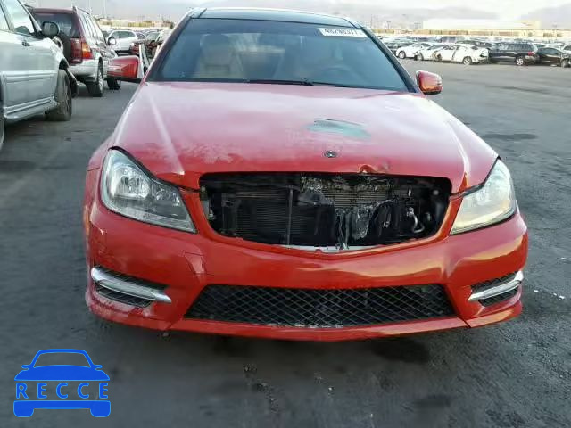 2012 MERCEDES-BENZ C 350 WDDGJ5HBXCF808233 зображення 9