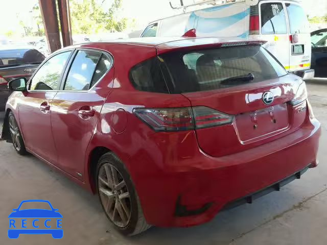 2015 LEXUS CT 200 JTHKD5BHXF2221839 зображення 2