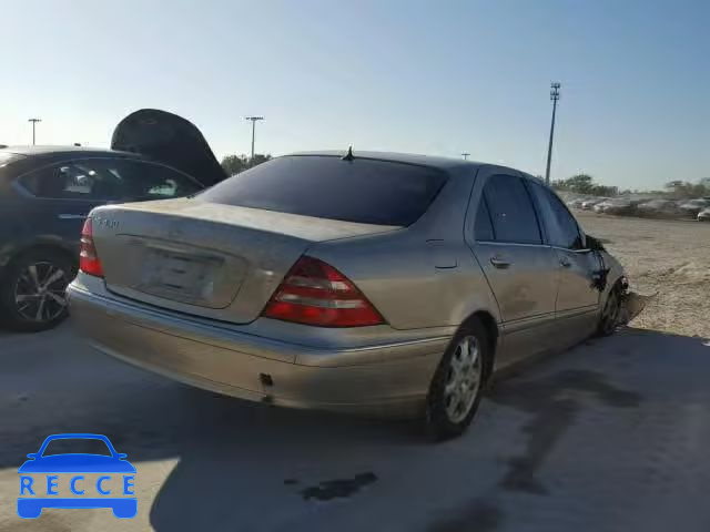 2002 MERCEDES-BENZ S 430 WDBNG70J52A312989 зображення 3