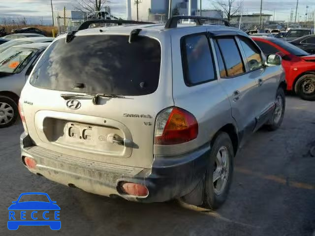 2004 HYUNDAI SANTA FE B KM8SB13D54U848490 Bild 3