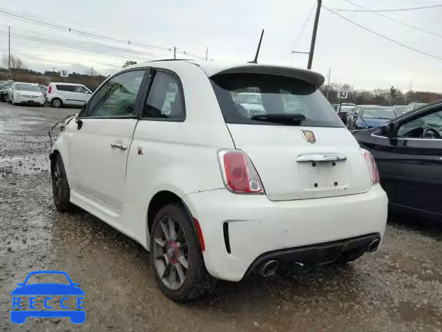 2012 FIAT 500 ABARTH 3C3CFFFH0CT383509 зображення 2