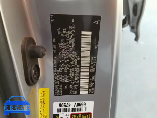 2012 TOYOTA SIENNA SPORT 5TDXK3DC6CS197031 image 9