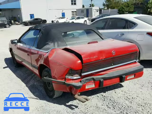 1992 CHRYSLER LEBARON 1C3XU4532NF262463 image 2