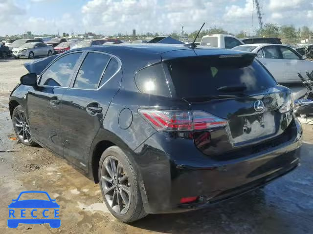 2013 LEXUS CT 200 JTHKD5BH0D2160966 image 2