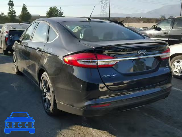 2018 FORD FUSION SE 3FA6P0LUXJR110260 image 2