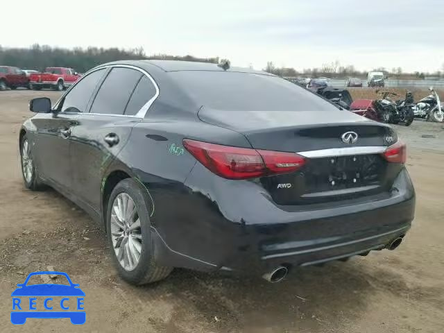 2018 INFINITI Q50 LUXE JN1EV7AR0JM432629 image 2