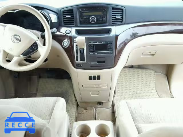 2011 NISSAN QUEST S JN8AE2KP2B9010382 зображення 8