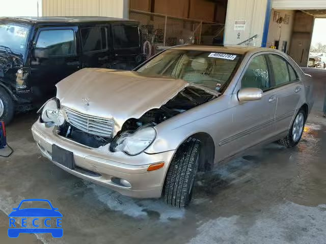 2001 MERCEDES-BENZ C 240 WDBRF61J11F113677 зображення 1