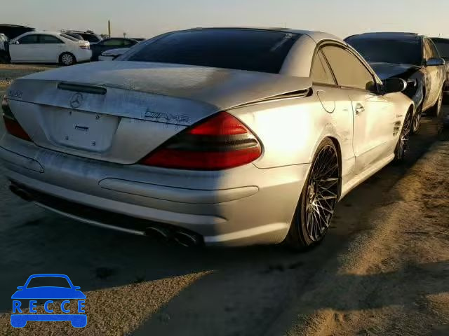 2004 MERCEDES-BENZ SL 55 AMG WDBSK74F24F070854 зображення 3