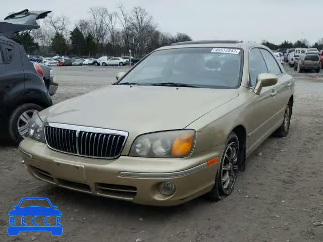 2002 HYUNDAI XG 350 KMHFU45E92A186124 image 1