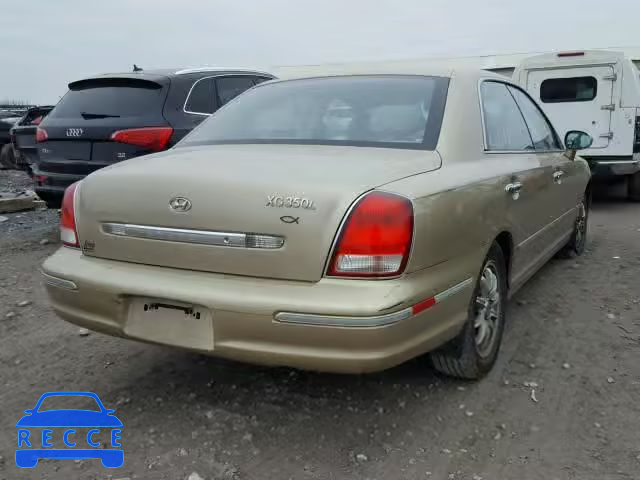 2002 HYUNDAI XG 350 KMHFU45E92A186124 image 3