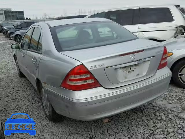 2003 MERCEDES-BENZ C 320 4MAT WDBRF84J33F365411 зображення 2