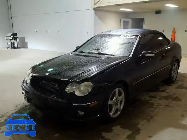 2007 MERCEDES-BENZ CLK 550 WDBTK72F27T075503 image 1