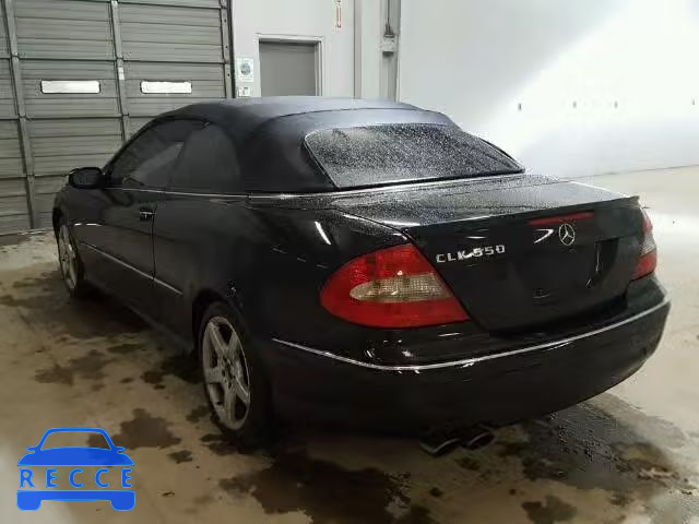 2007 MERCEDES-BENZ CLK 550 WDBTK72F27T075503 image 2