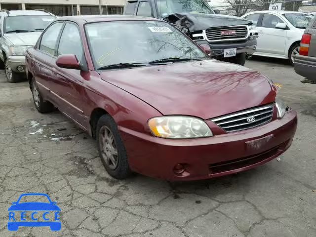 2002 KIA SPECTRA BA KNAFB121325202236 image 0