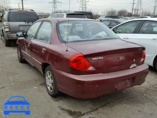 2002 KIA SPECTRA BA KNAFB121325202236 image 2