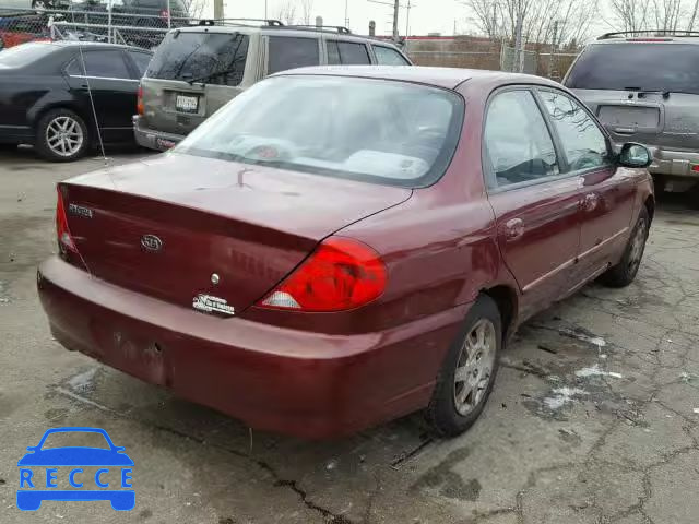 2002 KIA SPECTRA BA KNAFB121325202236 image 3