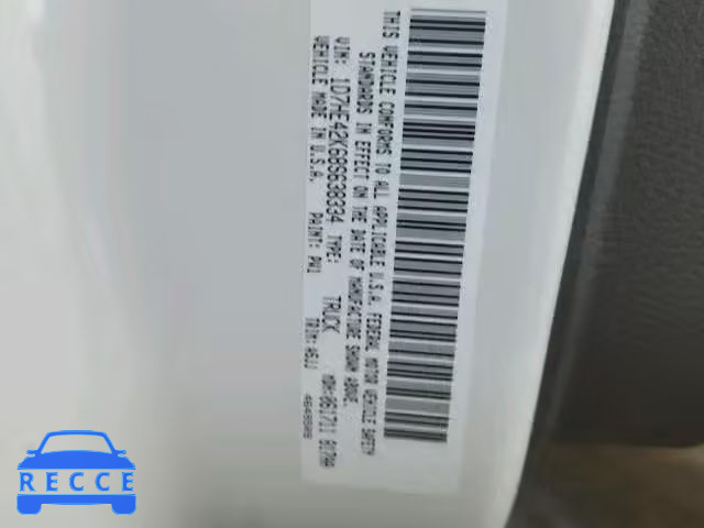 2008 DODGE DAKOTA SLT 1D7HE42K68S638334 image 9