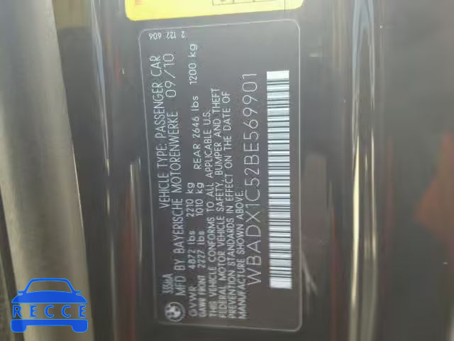 2011 BMW 335 IS WBADX1C52BE569901 Bild 9