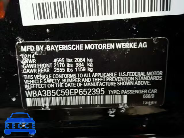 2014 BMW 328 XI SUL WBA3B5C59EP652395 image 9