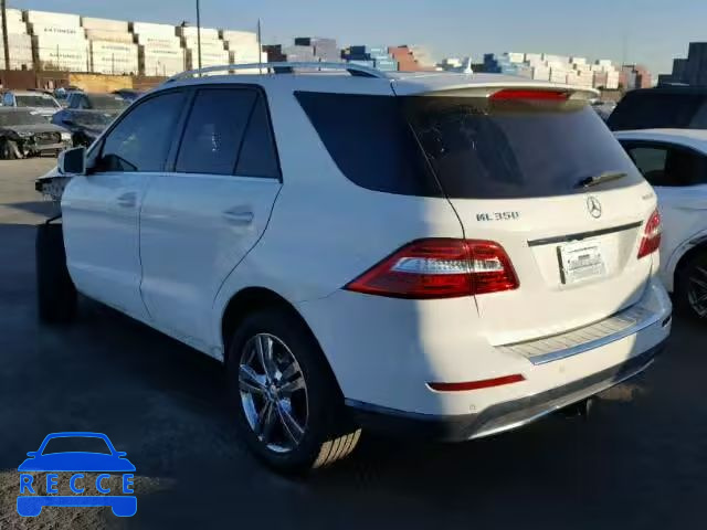 2012 MERCEDES-BENZ ML 350 BLU 4JGDA2EB2CA097572 зображення 2