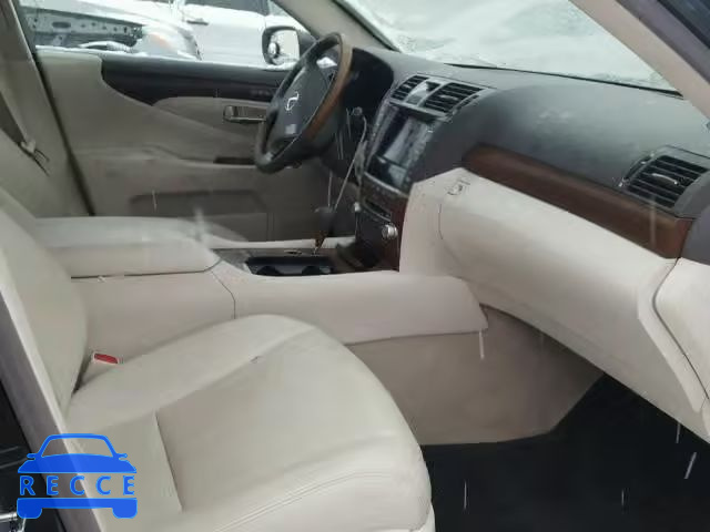 2010 LEXUS LS 460L JTHDL5EF7A5001443 image 4