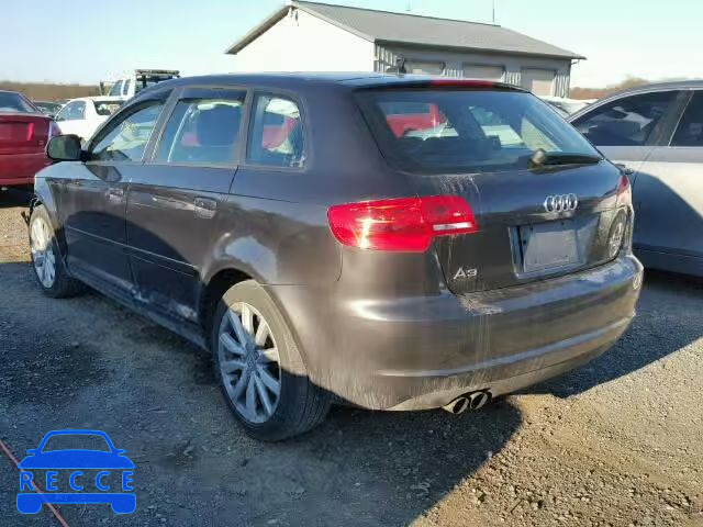 2009 AUDI A3 2.0T QU WAUKF78P49A106764 image 2