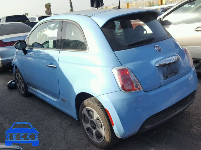 2016 FIAT 500 ELECTR 3C3CFFGE0GT229358 image 2