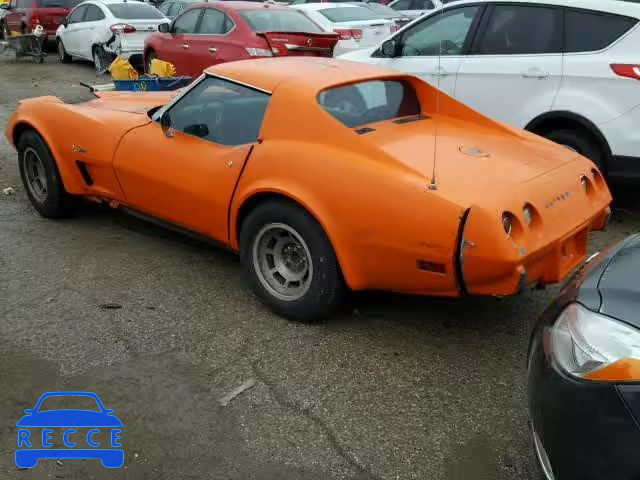 1975 CHEVROLET CORVETTE 1Z37J5S417519 image 2