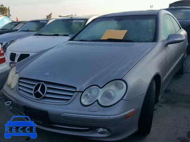 2004 MERCEDES-BENZ CLK 320C WDBTJ65J54F072022 зображення 1