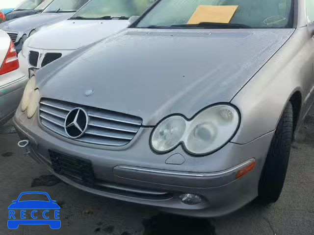 2004 MERCEDES-BENZ CLK 320C WDBTJ65J54F072022 зображення 8