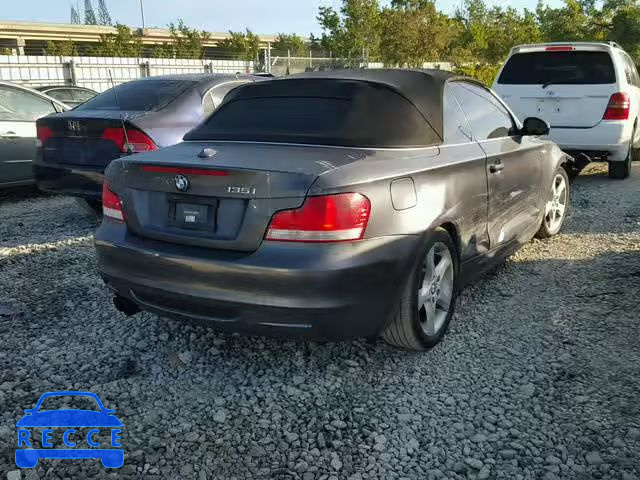 2008 BMW 135 I WBAUN93538VF55540 image 3