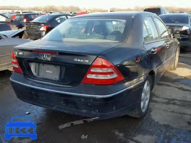 2003 MERCEDES-BENZ C 240 4MAT WDBRF81J23F365212 зображення 3